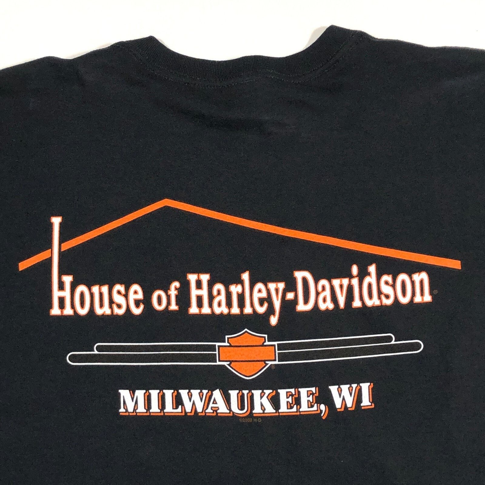 Harley Davidson × Vintage 2008 Harley Davidson 105th Anniversary Milwaukee Tee 3XL Size US XXL / EU 58 / 5 - 6 Thumbnail