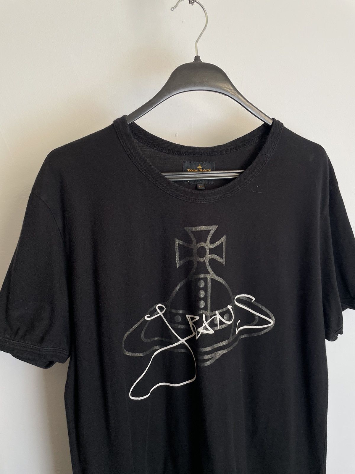 Vivienne Westwood Vintage Vivienne Westwood big logo t-shirt Size US XL / EU 56 / 4 - 2 Thumbnail