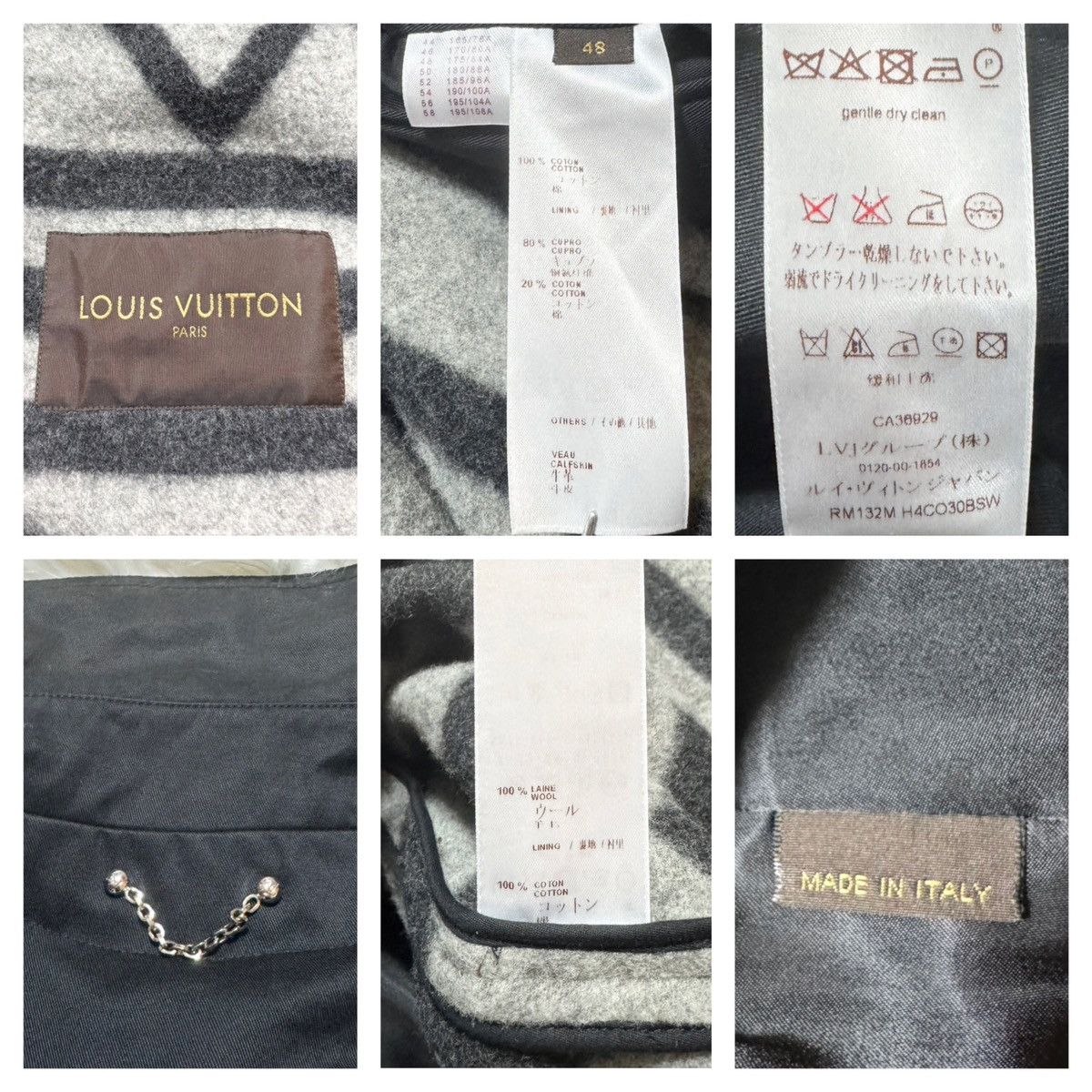 Louis Vuitton Louis Vuitton Lookbook Model 2-Way Trench Coat Size US M / EU 48-50 / 2 - 2 Thumbnail