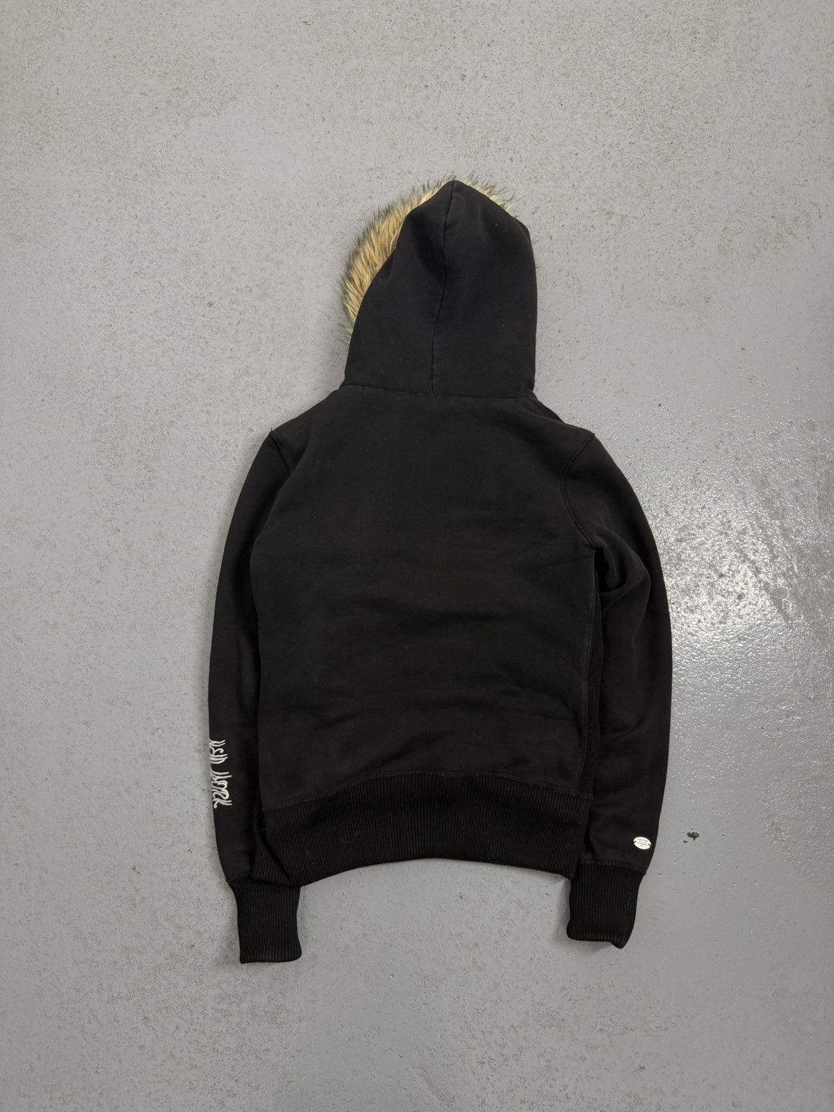 Abercrombie & Fitch Abercrombie & Fitch New York Fur Y2K Zip Hoodie Size M / US 6-8 / IT 42-44 - 11 Thumbnail