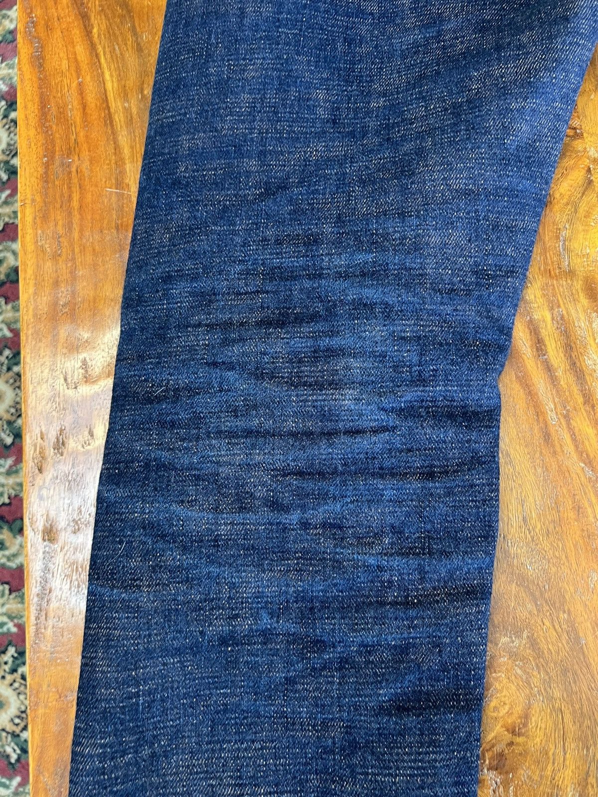 Japan Blue Okayama Denim ODJB019 18OZ. "SIDERITE SLUB" SELVEDGE JEANS Size US 31 - 17 Thumbnail