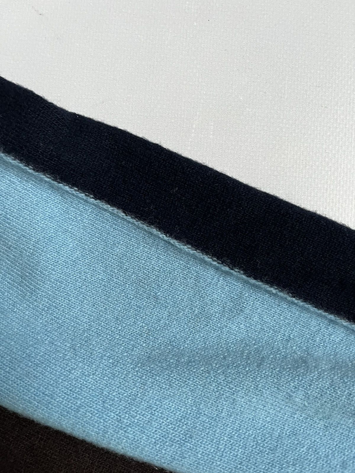 Drake's DRAKE`S LONDON Unisex Scotland Lambswool Blue Brown Scarf Size ONE SIZE - 11 Thumbnail