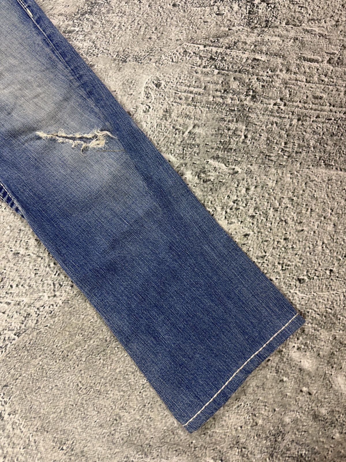 True Religion True Religion Joey jeans vintage denim pants flared blue Size US 31 - 11 Thumbnail