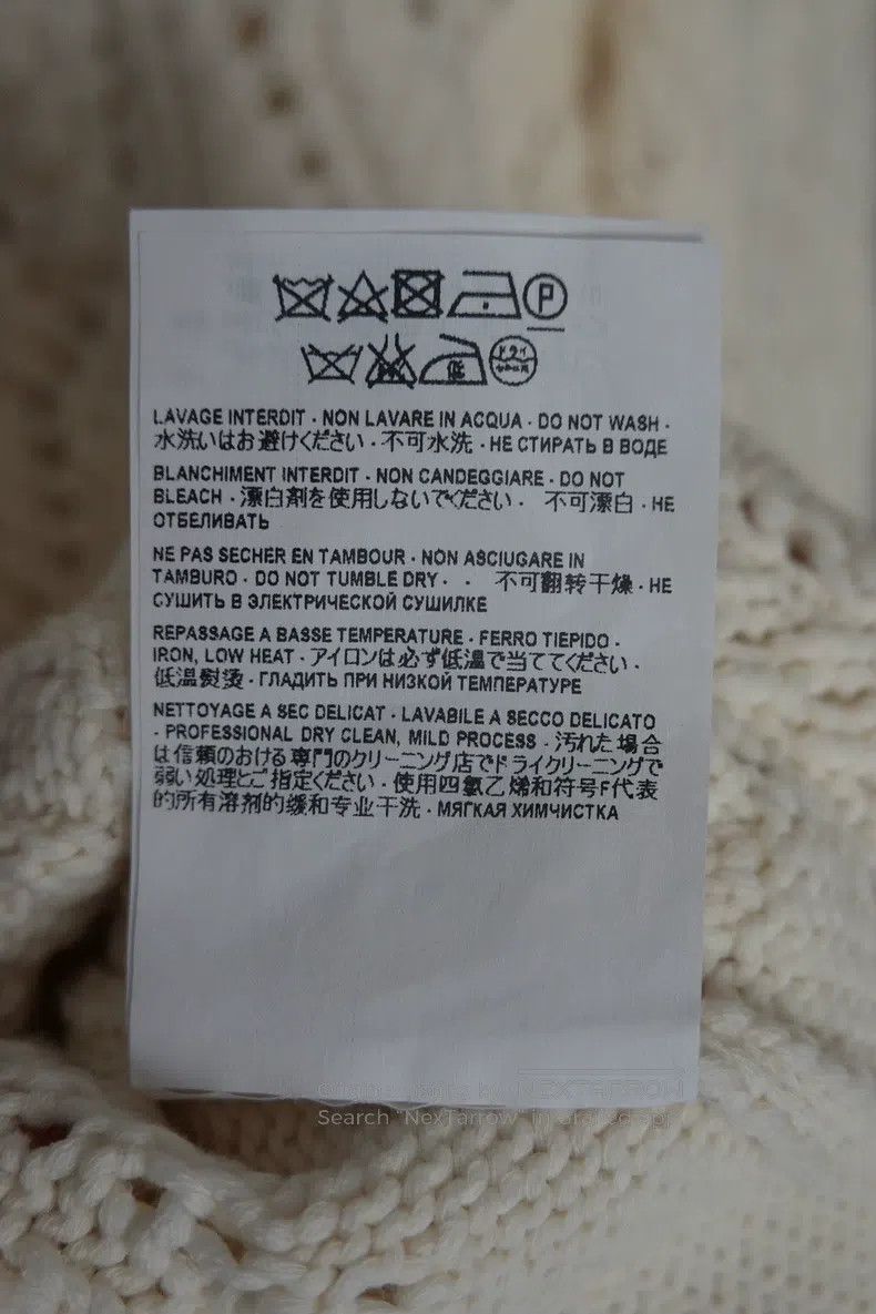 Saint Laurent Paris Saint Laurent Paris Women's Cutout Knit Sweater Size XS / US 0-2 / IT 36-38 - 7 Thumbnail