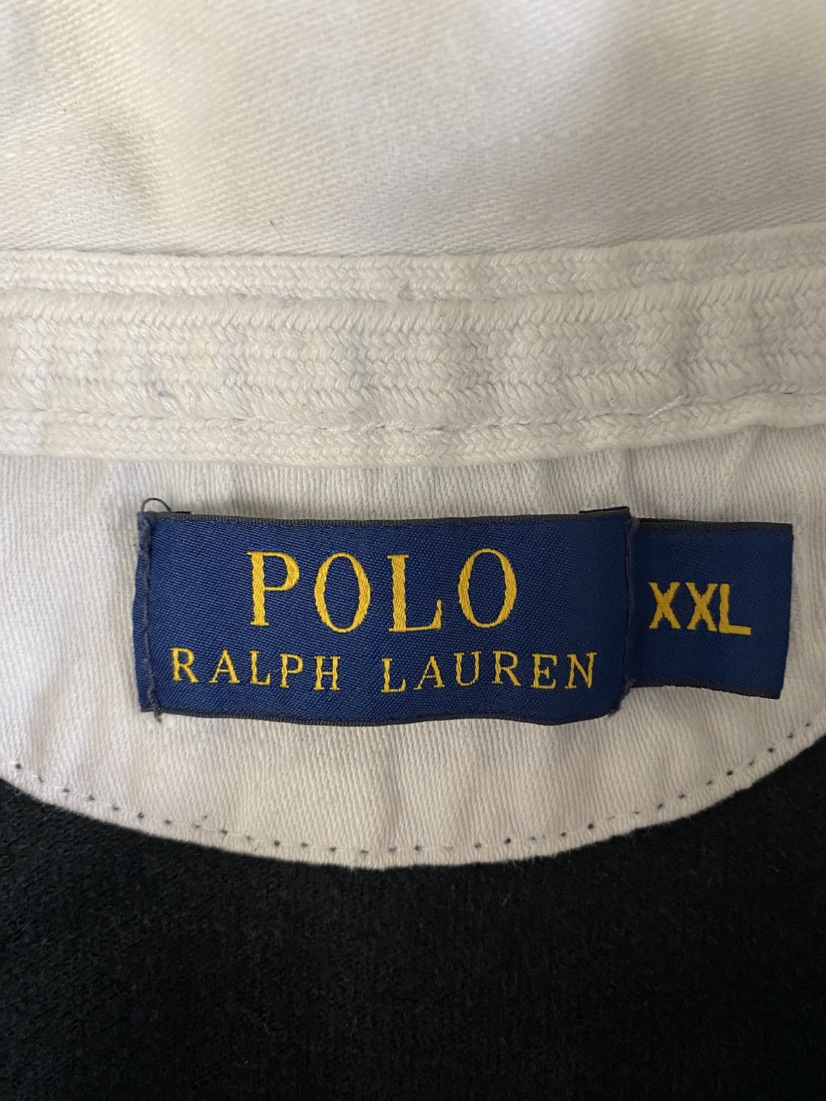 Polo Ralph Lauren Vintage 90's rugby T-Shirt 67 Polo Ralph Lauren Size US XXL / EU 58 / 5 - 3 Thumbnail