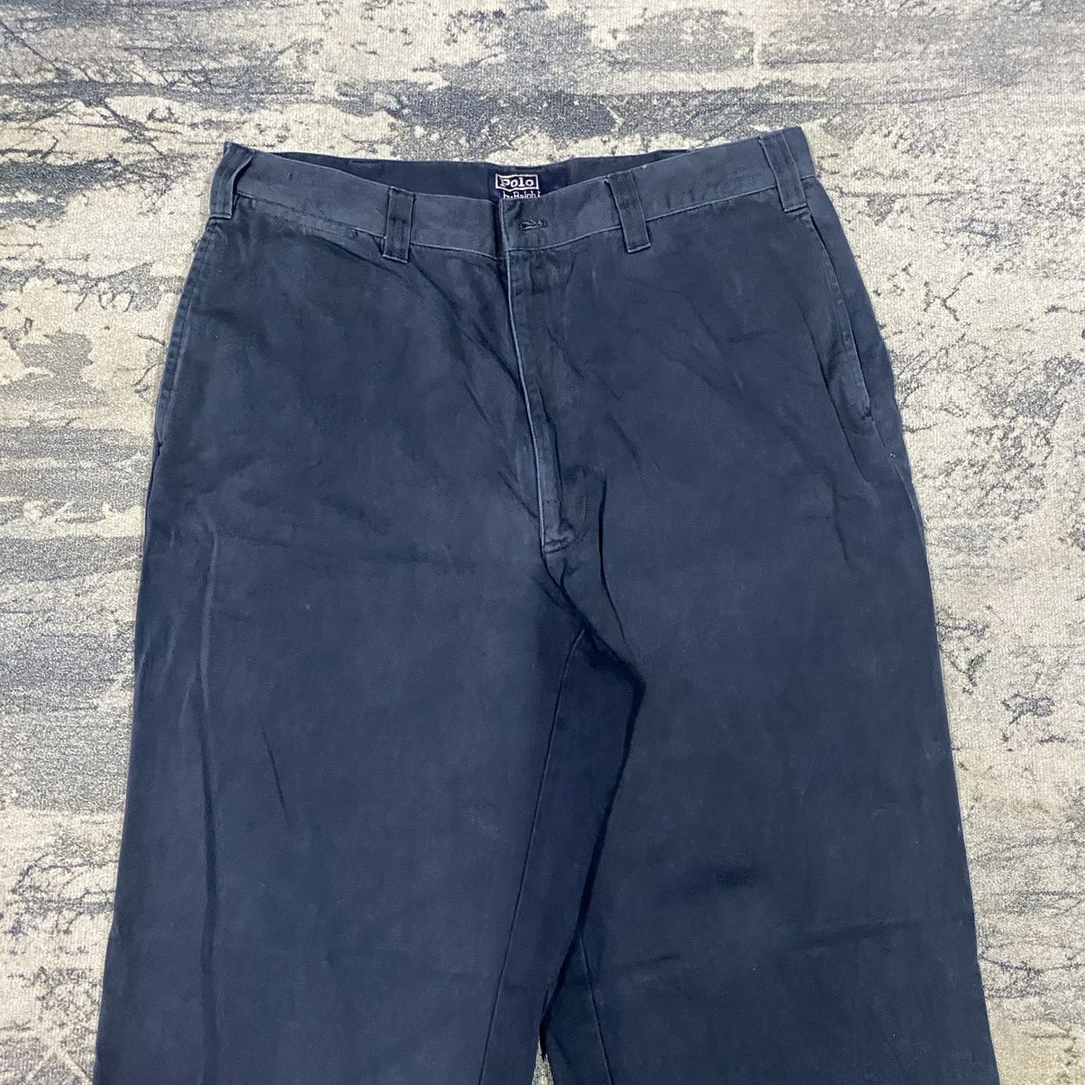 Polo Ralph Lauren × Ralph Lauren Vtg Polo Ralph Laurent Chino Pants Size US 34 / EU 50 - 3 Thumbnail