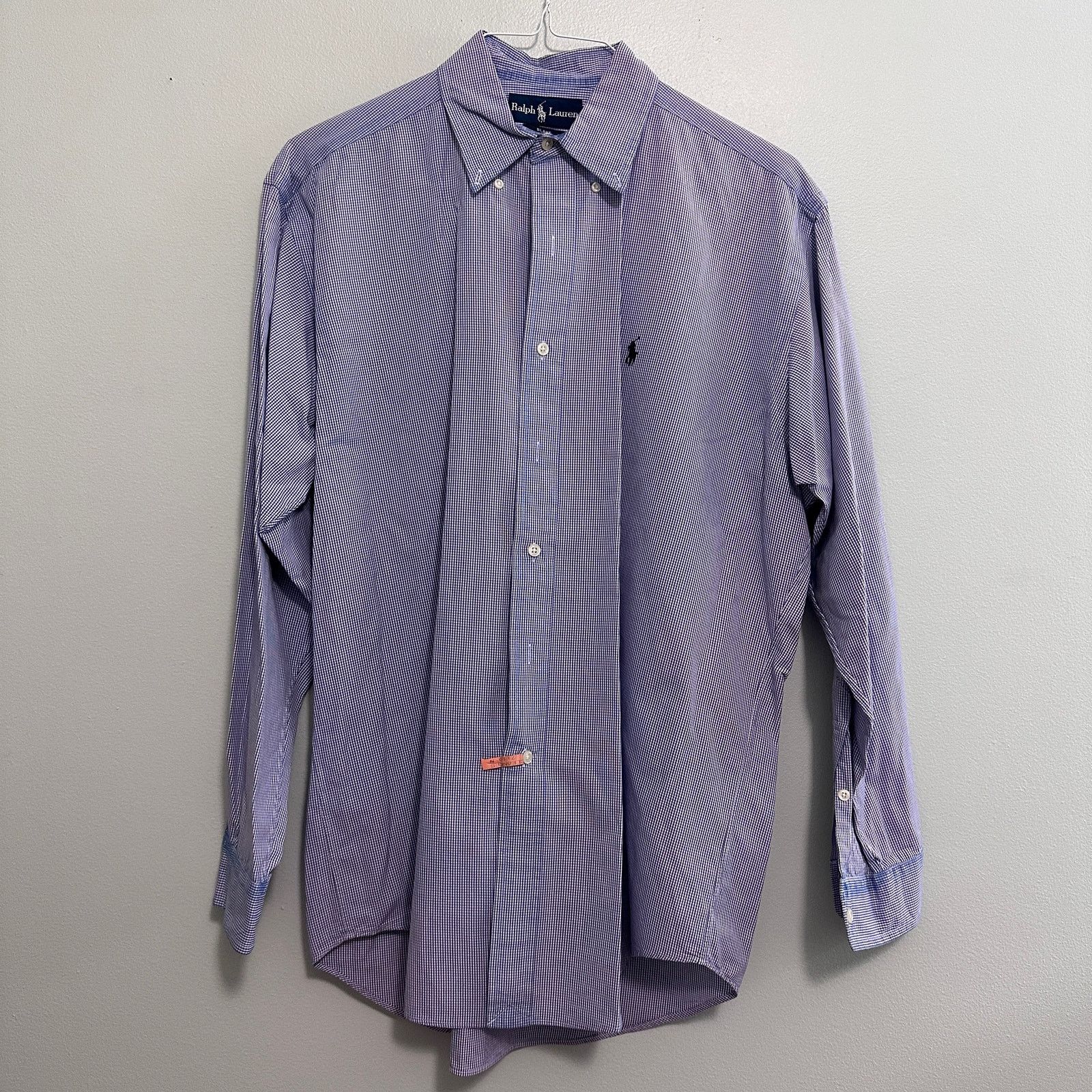 Ralph Lauren Ralph Lauren blue gingham Blake fit button down Size US M / EU 48-50 / 2 - 2 Thumbnail