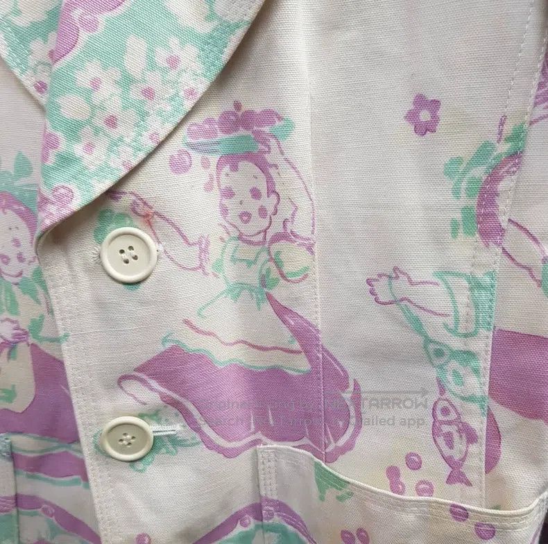 Junya Watanabe size M Women's printed coat