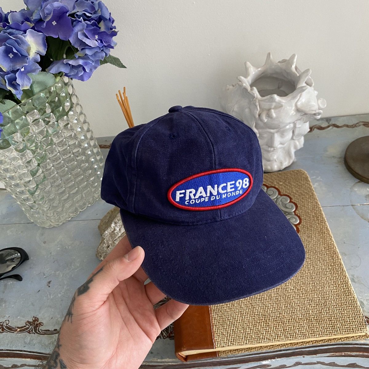Adidas Adidas france 98 vintage hat cap | Grailed