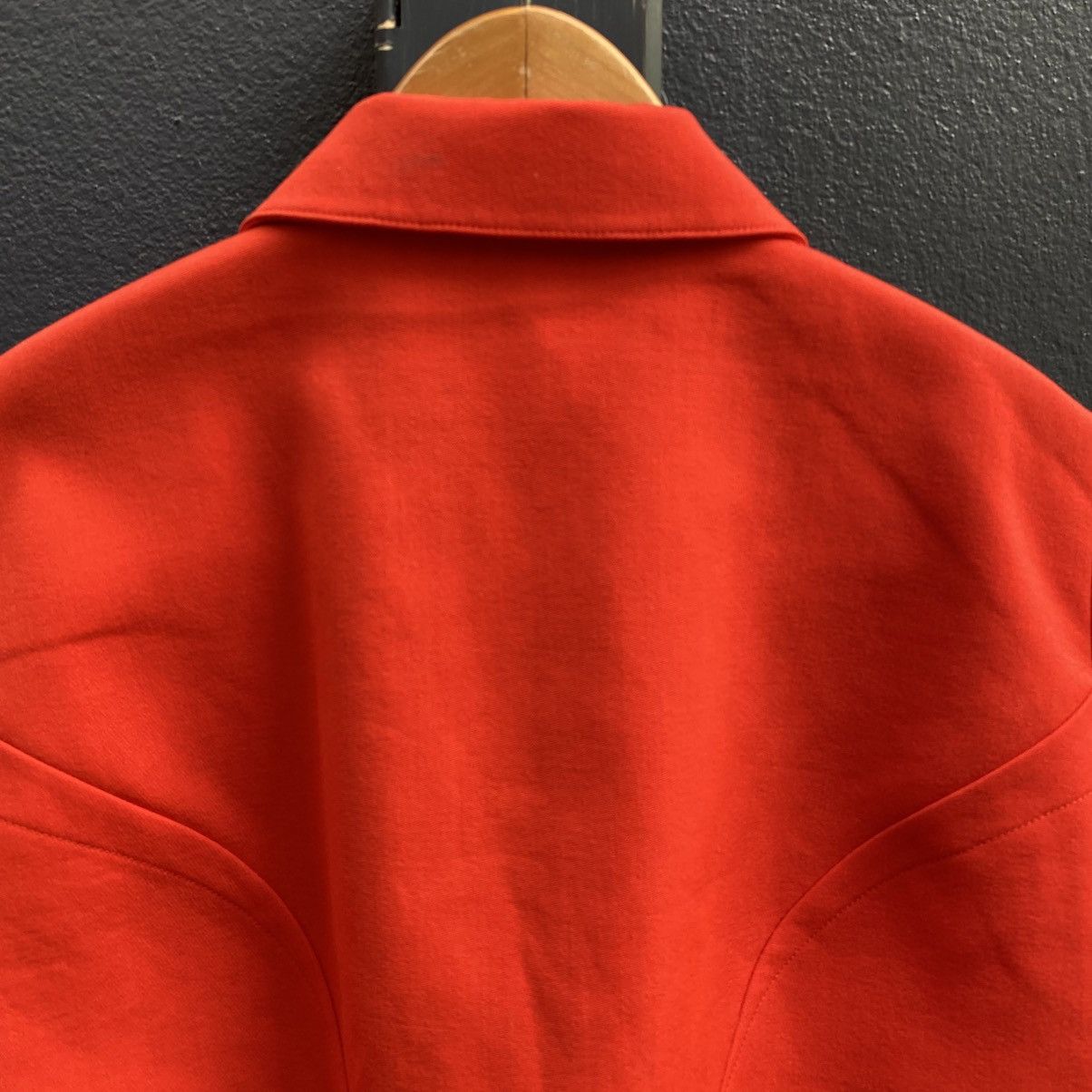 Thierry Mugler Thierry Mugler DIY Cropped Red Blazer Size S / US 4 / IT 40 - 16 Thumbnail