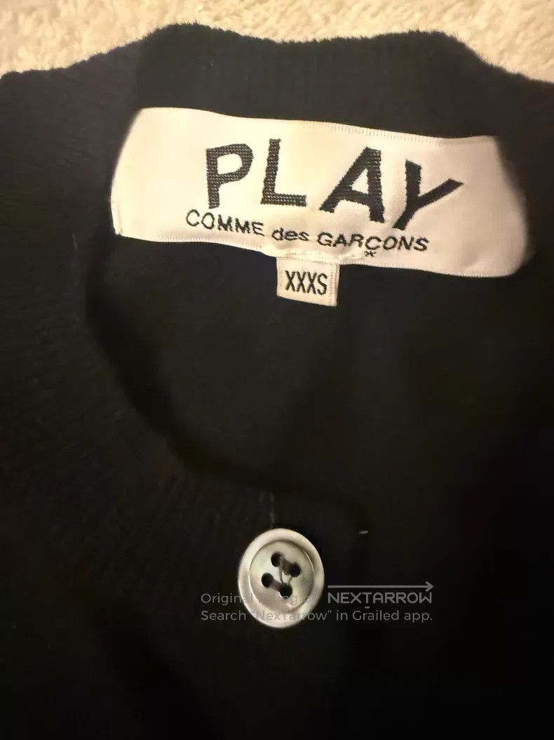 Comme des Garcons Comme des Garcons Black Wool Cardigan Size XXS / US 00 / IT 34 - 2 Thumbnail