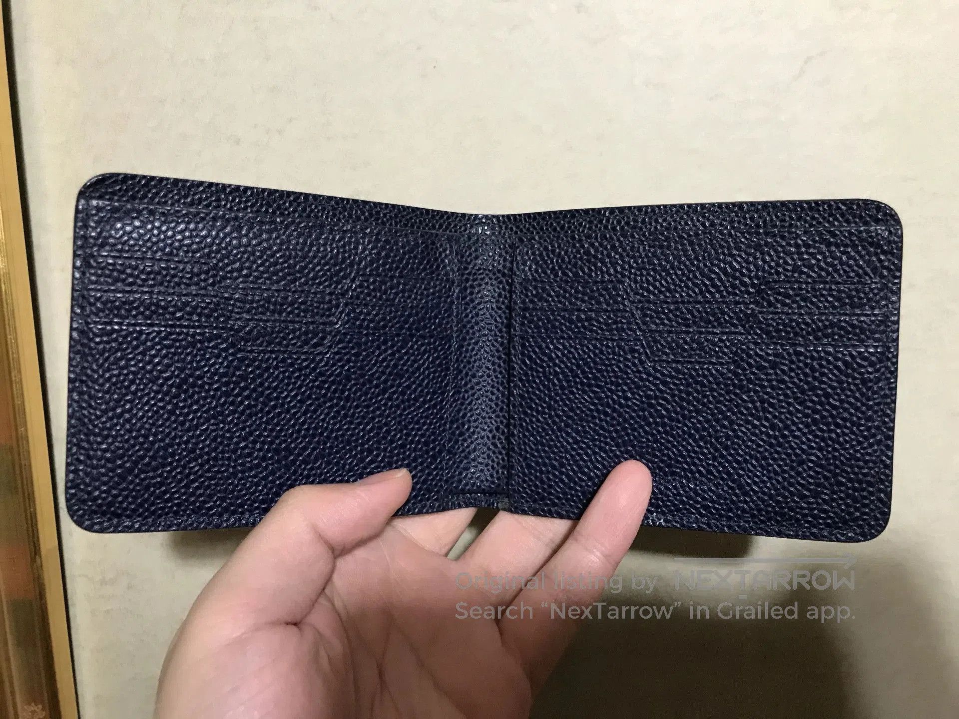 Stefano Ricci STEFANO RICCI Eagle Head Blue Bifold Wallet. Size ONE SIZE - 3 Thumbnail
