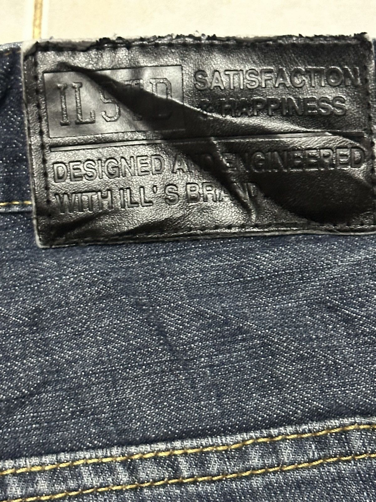 Other ill's Vintage Jeans Embroidered Baggy Loose Style Faded Wash Size US 31 - 8 Thumbnail