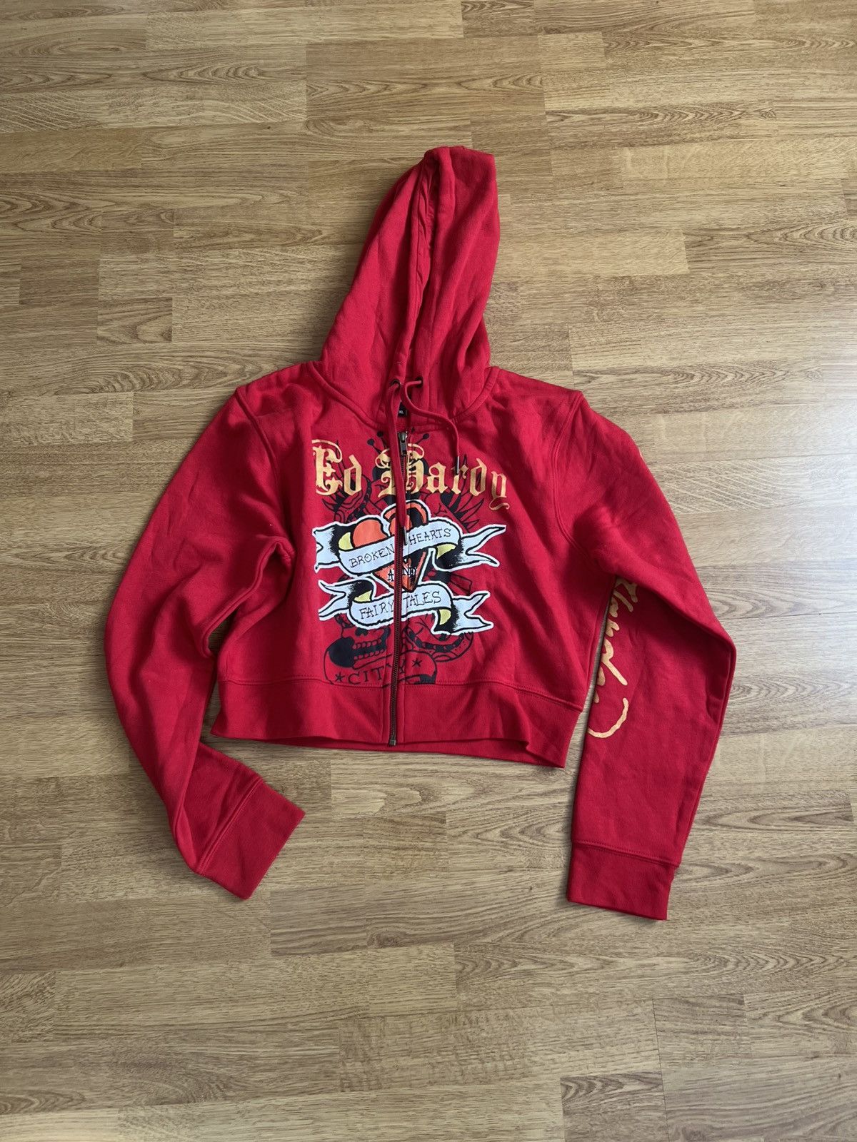 Ed Hardy women Hoodie y2k