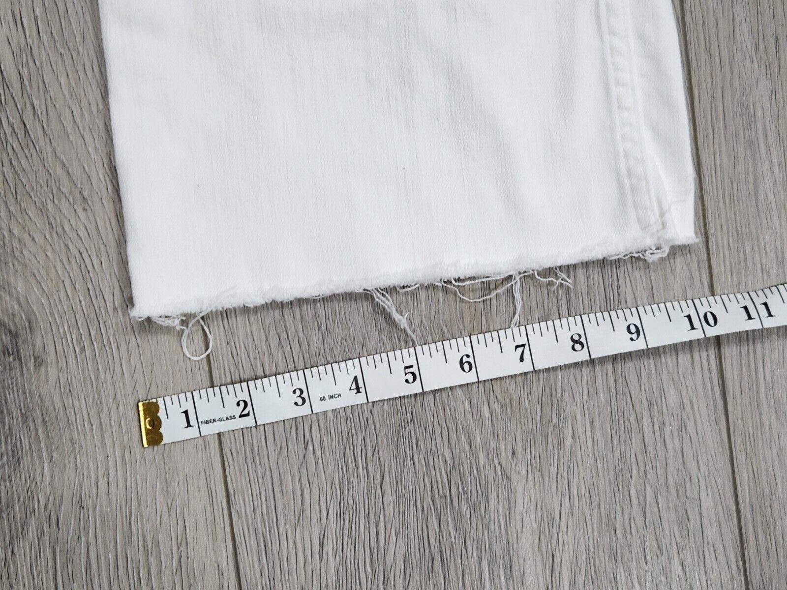 Designer La Vie Rebecca Taylor Ines Kick Bootcut Jeans In Milk 30 Size 30" / US 8 / IT 44 - 10 Thumbnail