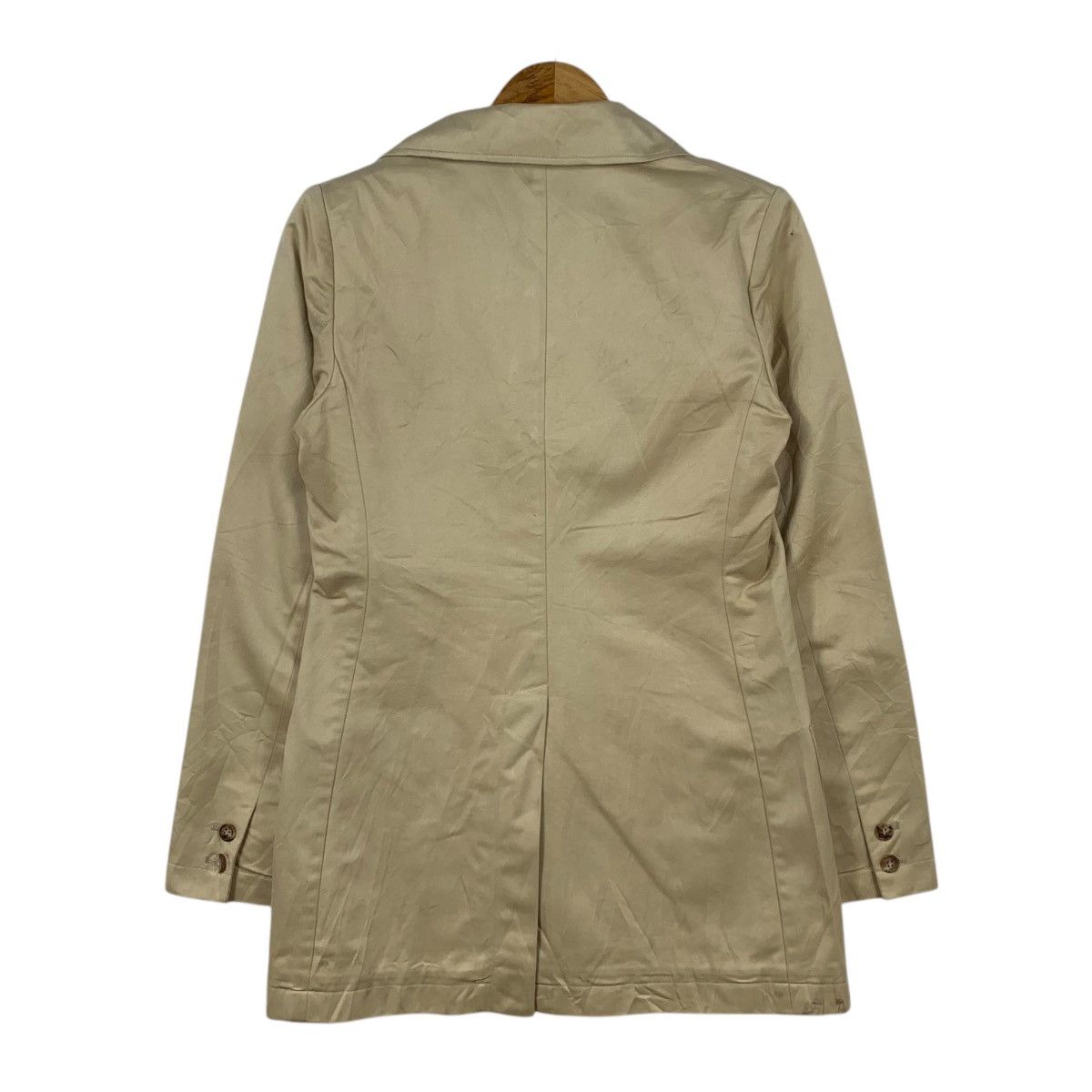 A.P.C. × Vintage Vintage A.P.C. Paris Designer Casualwear Blazer Coat Jacket Size M / US 6-8 / IT 42-44 - 2 Thumbnail