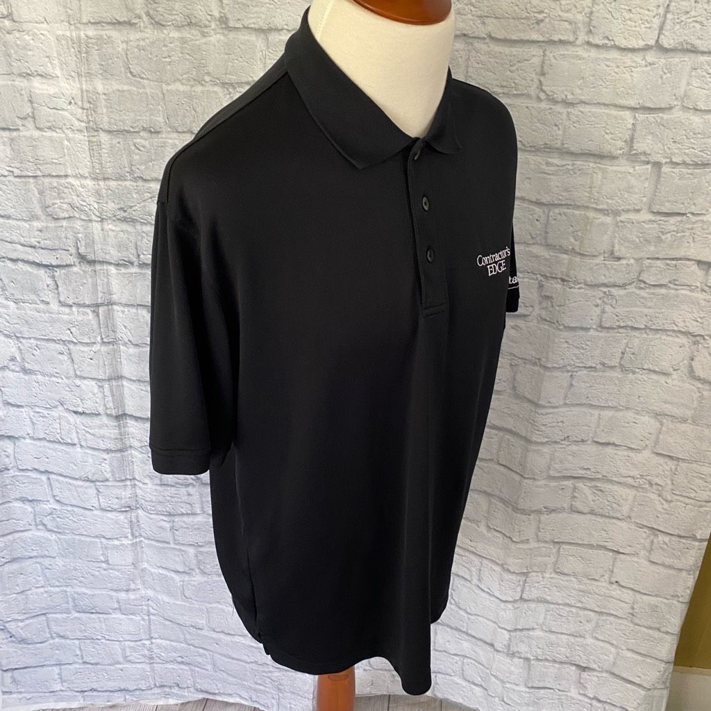 Cabelas Cabelas men XL 3 button dri fit short sleeve polo black Size US XL / EU 56 / 4 - 7 Thumbnail