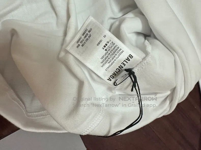 Balenciaga Balenciaga Coca-Cola striped white T-shirt Size US XS / EU 42 / 0 - 6 Thumbnail
