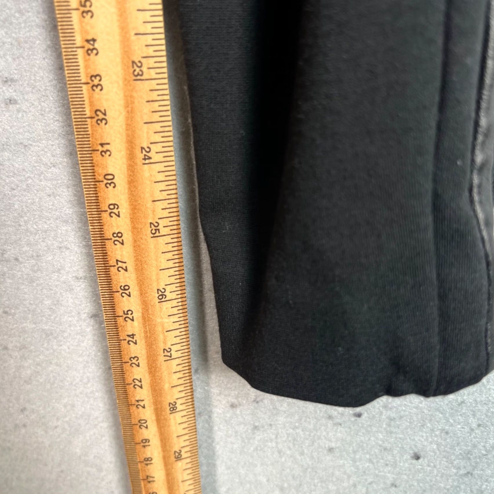 Diane von Furstenberg Diane von Furstenberg Womens 6 Black Pants W/ Faux Leather Side Trim Skinny Ankle Modern Dress/Pair? Size 28" / US 6 / IT 42 - 7 Thumbnail