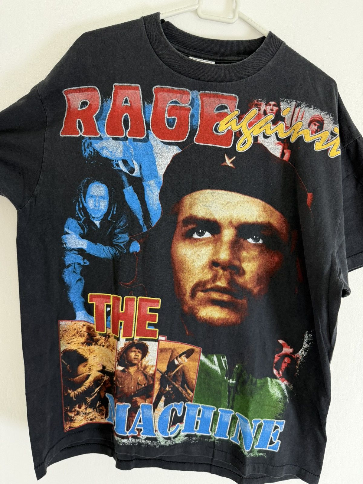 Vintage Rage against the machine vintage t shirt merch xl single Size US XL / EU 56 / 4 - 2 Thumbnail