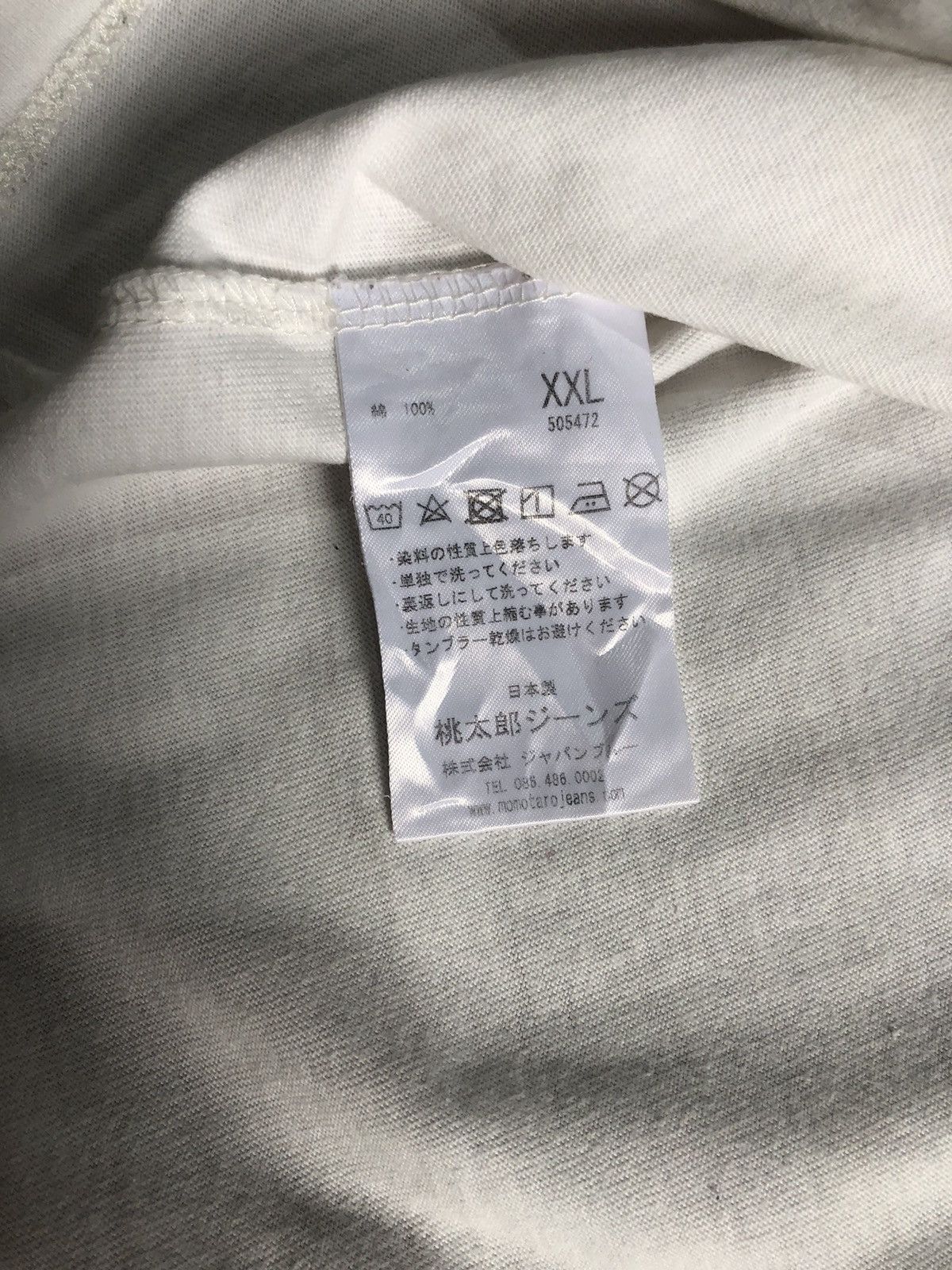 Japanese Brand Momotaro longsleeve Size US XXL / EU 58 / 5 - 7 Thumbnail