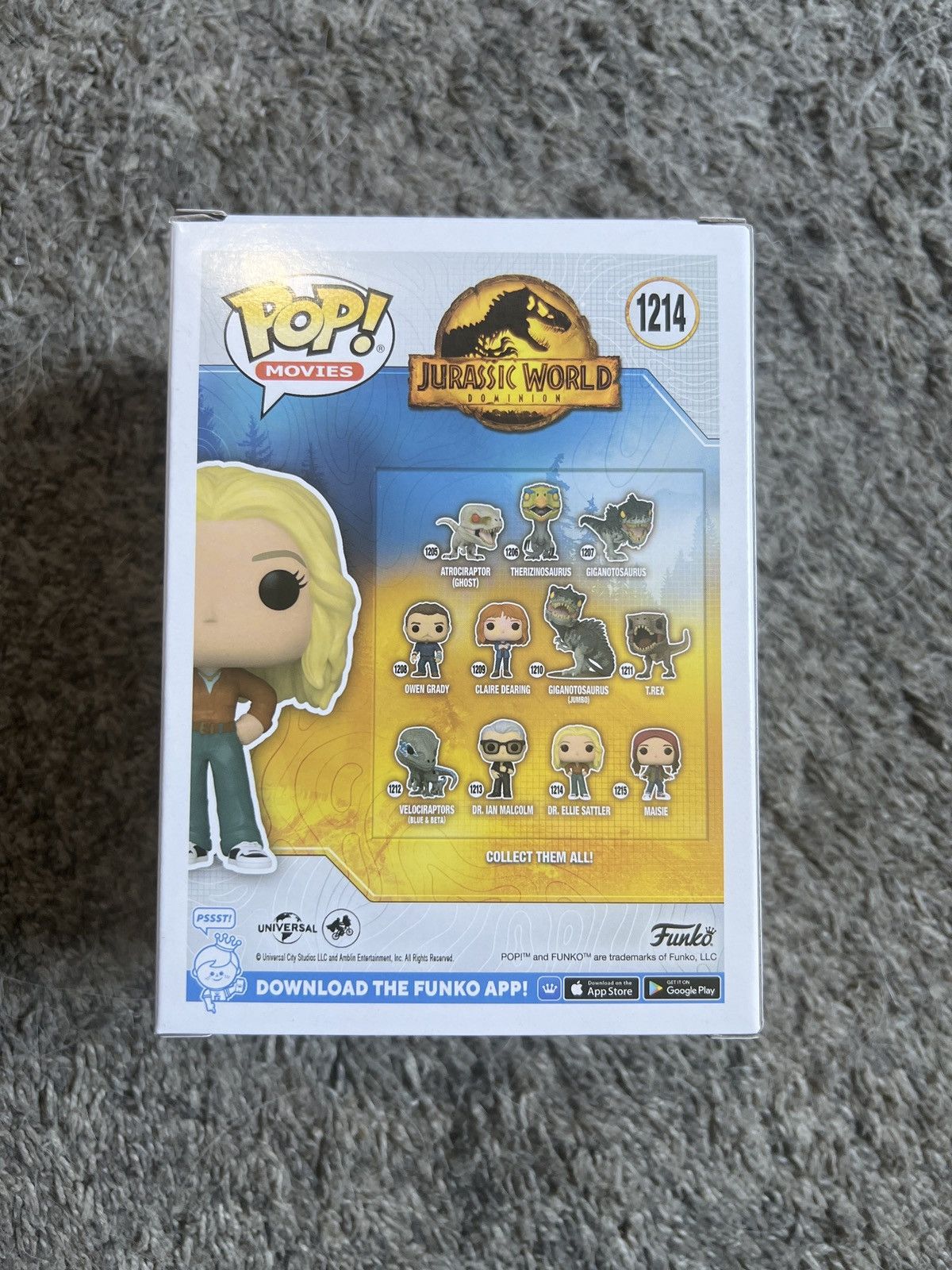 Universal Studios Funko Pop! Dr. Ellie Sattler Vinyl Figure Size ONE SIZE - 2 Thumbnail