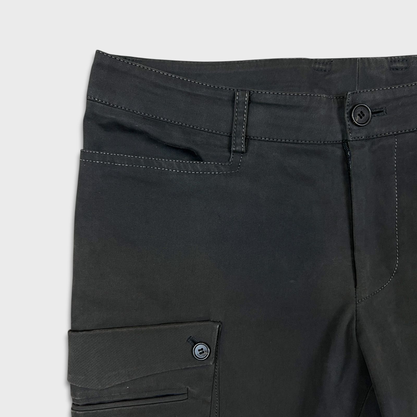 Wooyoungmi Wooyoungmi Pants 32x36 Slim Straight Casual Cargo Trouser Size US 32 / EU 48 - 3 Thumbnail
