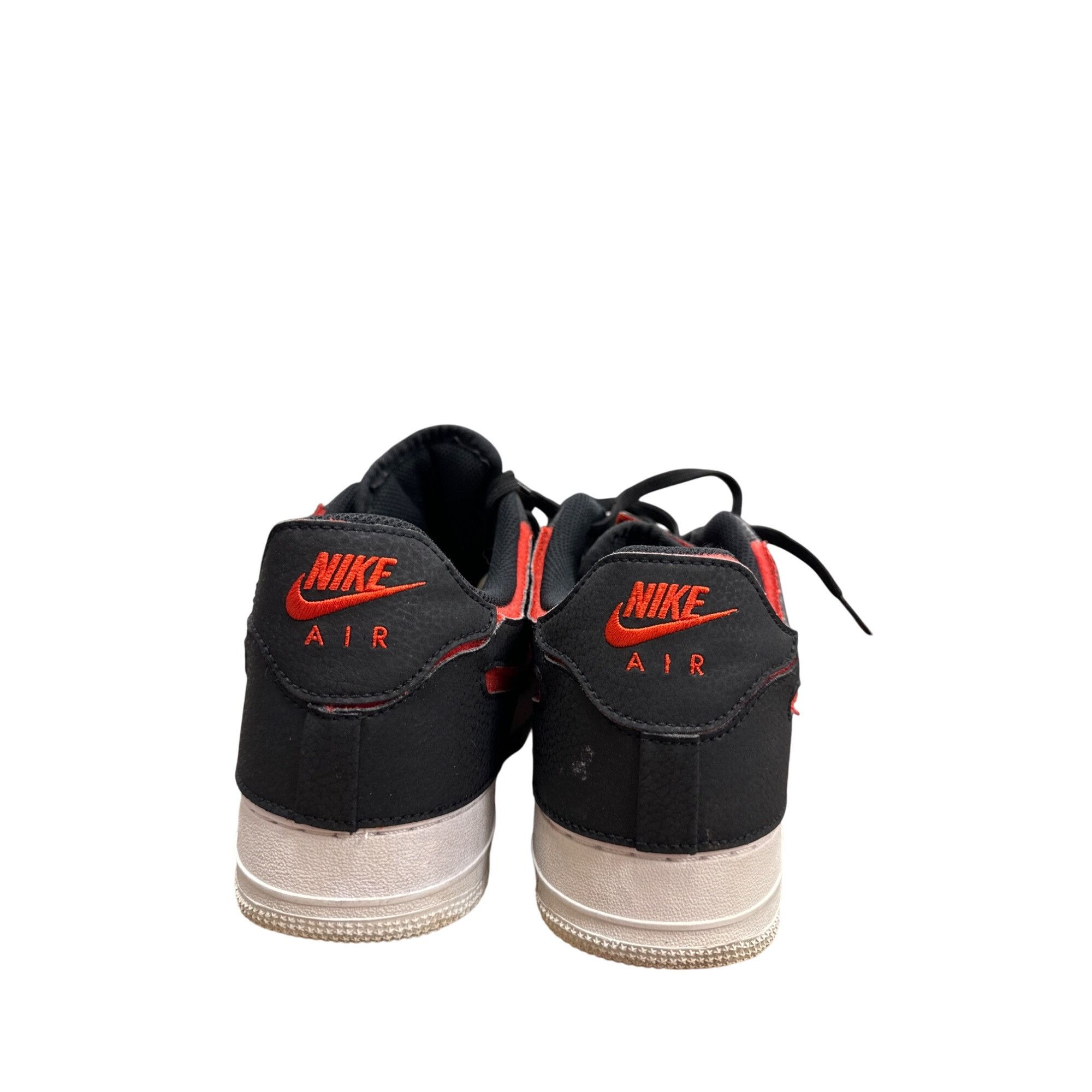 Nike Nike Air Force 1 Mens black chile low shoes sneakers 11 SKU Size US 11 / EU 44 - 4 Thumbnail