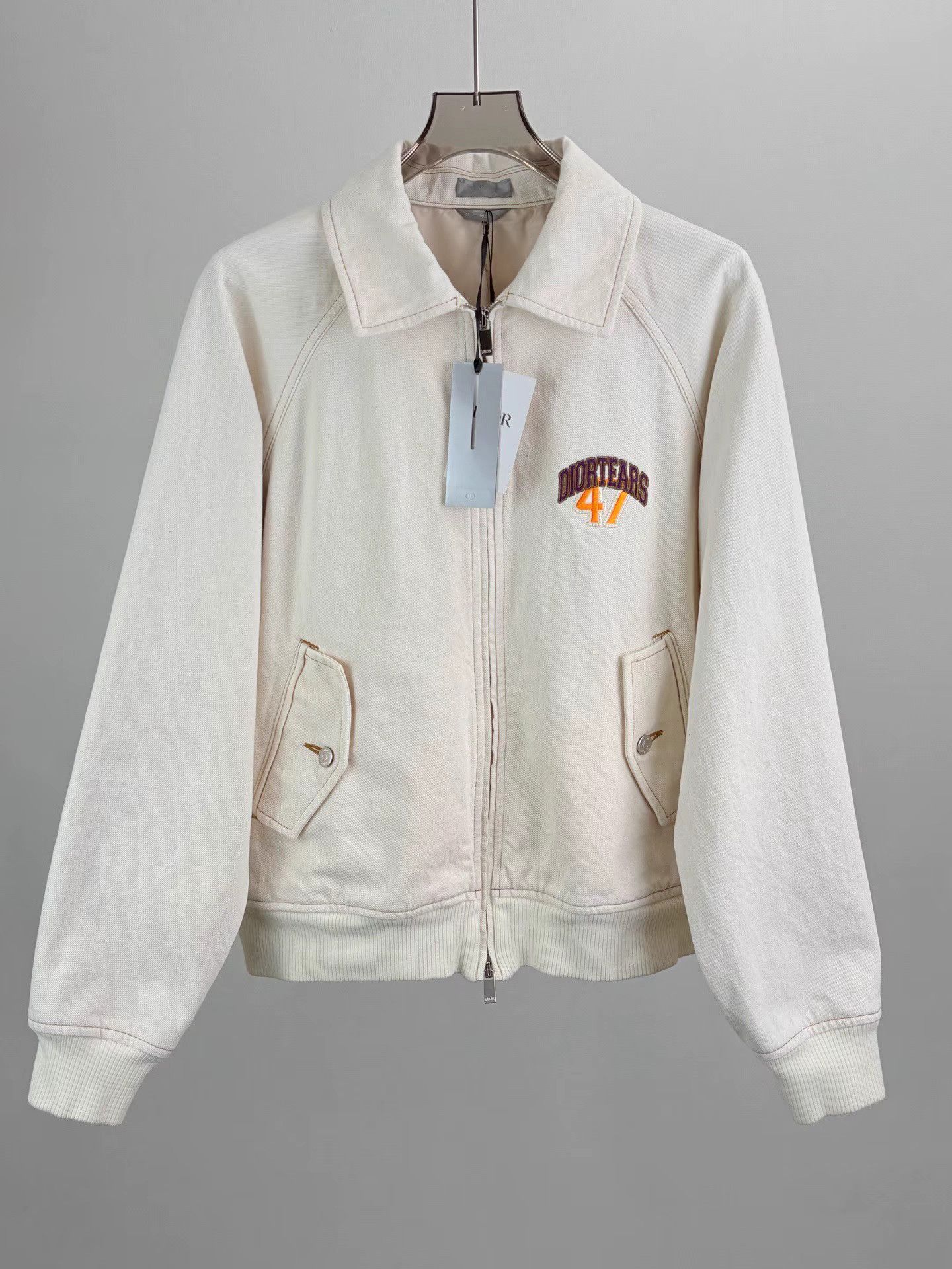 Dior DIOR x DENIM TEARS White Embroidered Jacket Size US M / EU 48-50 / 2 - 1 Thumbnail