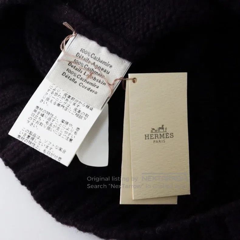 Hermes Hermes Vintage cashmere leather jacket Size L / US 10 / IT 46 - 5 Thumbnail