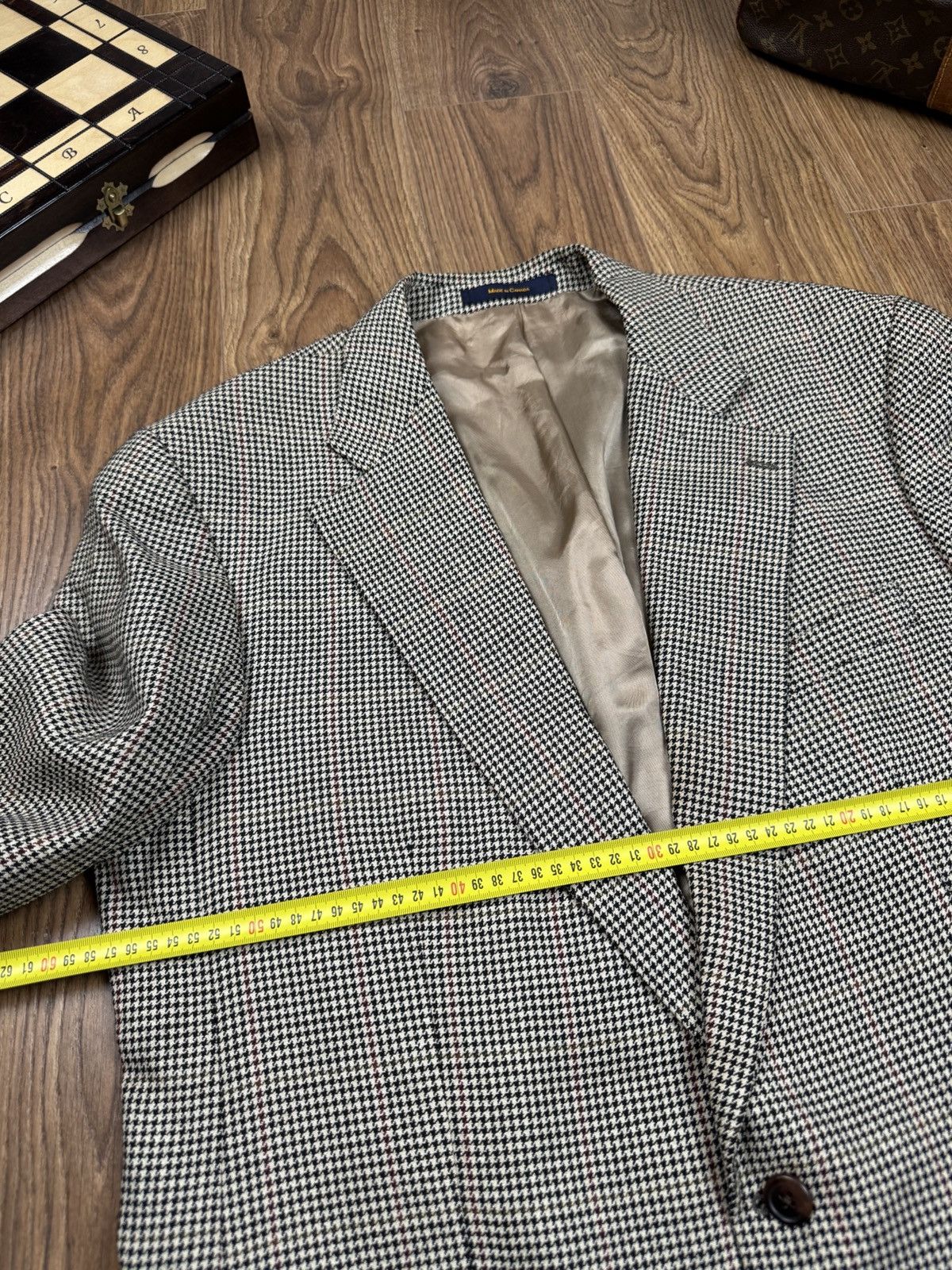 Chaps Ralph Lauren Vintage wool blazer Chaps Ralph Lauren original luxury item Size 50R - 5 Thumbnail