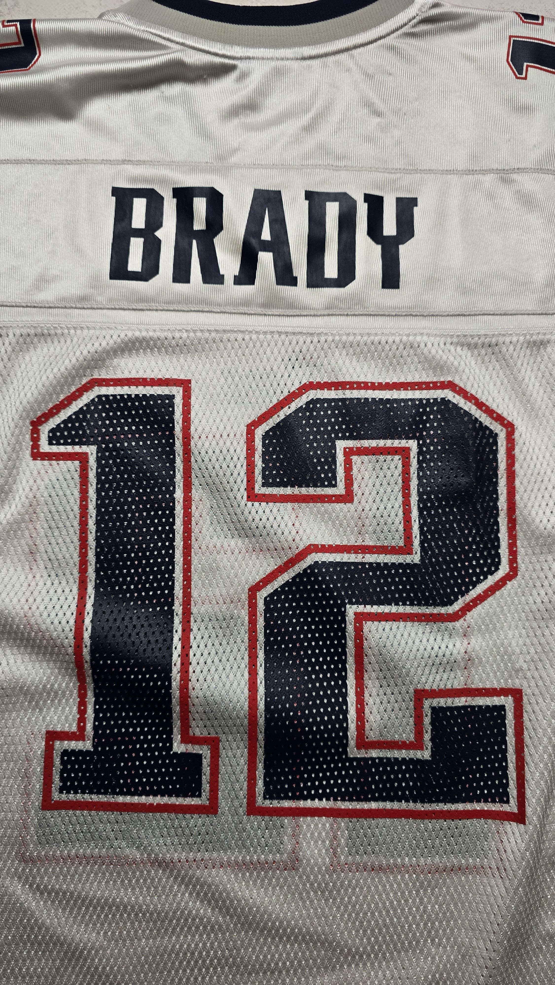 Reebok Vintage Reebok New England Patriots Tom Brady 12 NFL Jersey Size US XL / EU 56 / 4 - 6 Thumbnail