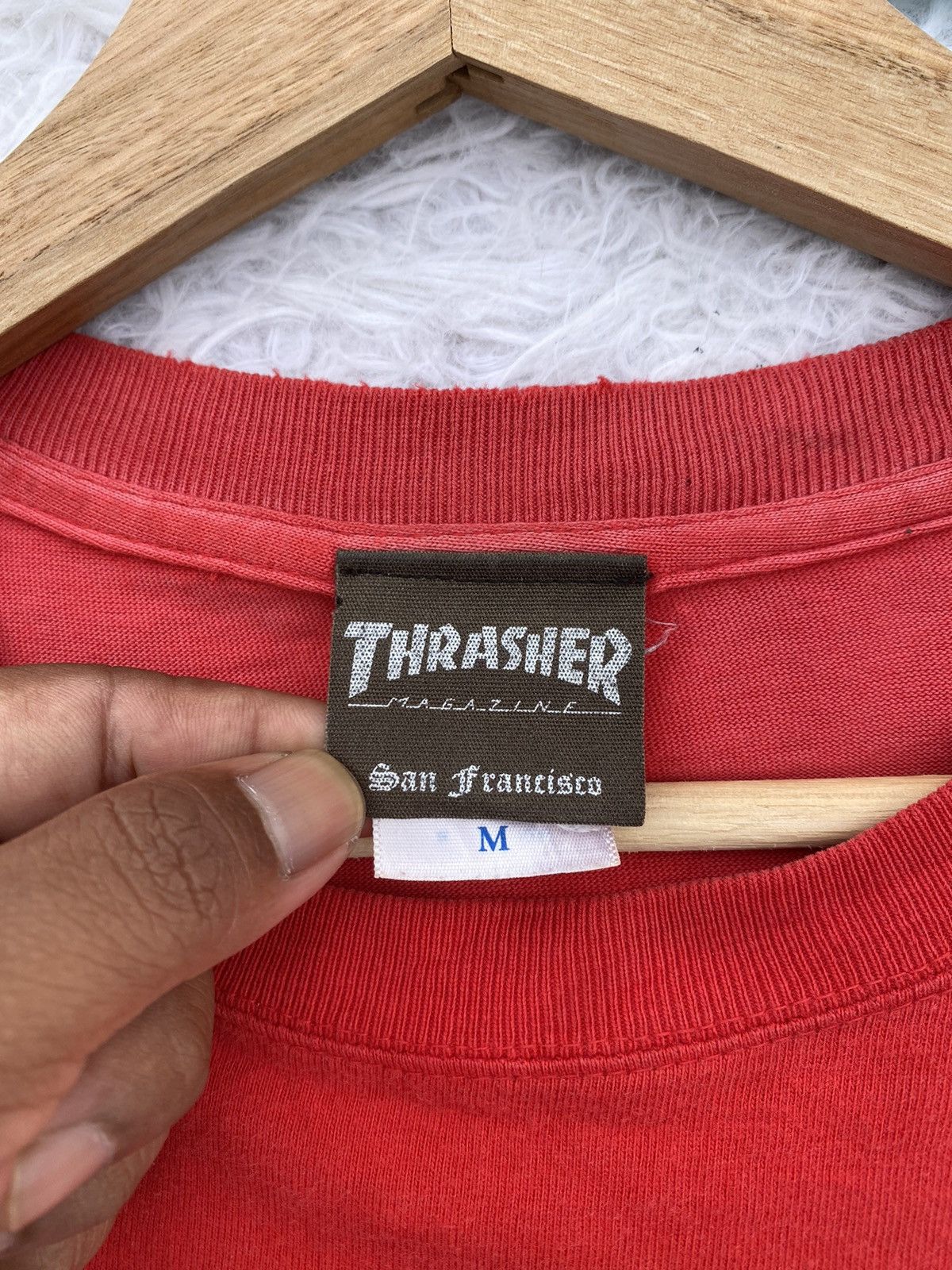 Thrasher Vintage Y2K Thrasher T Shirt Skateboarding Crewneck Tees Size US M / EU 48-50 / 2 - 8 Thumbnail
