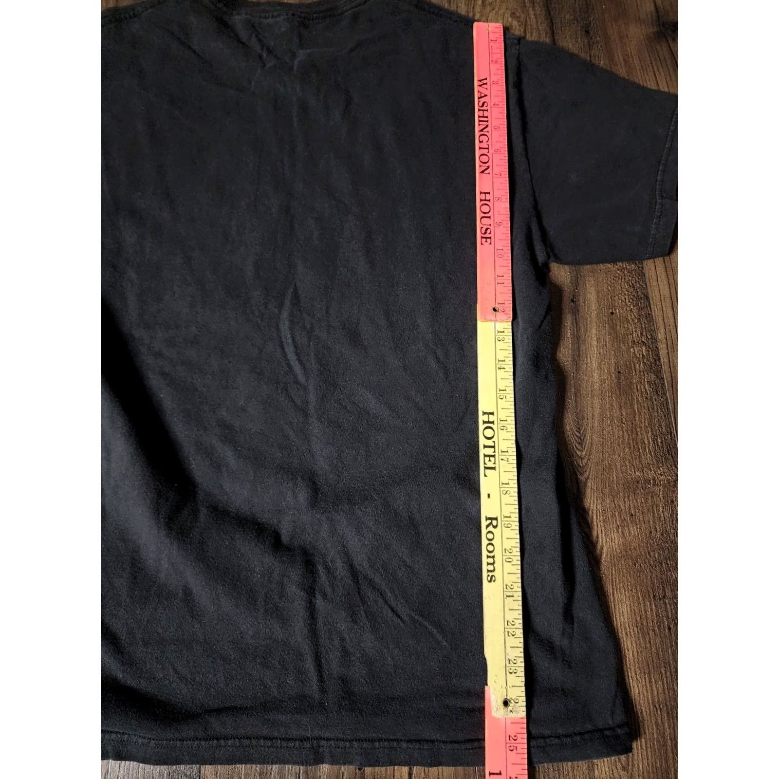 Etro VINTAGE Rock Icons Jimi Hendrix Tie Dye Logo Band Tee T Shirt Mens M Black Cotton Graphic Print Short Sleeve Crew Neck 2000s Size US M / EU 48-50 / 2 - 2 Thumbnail