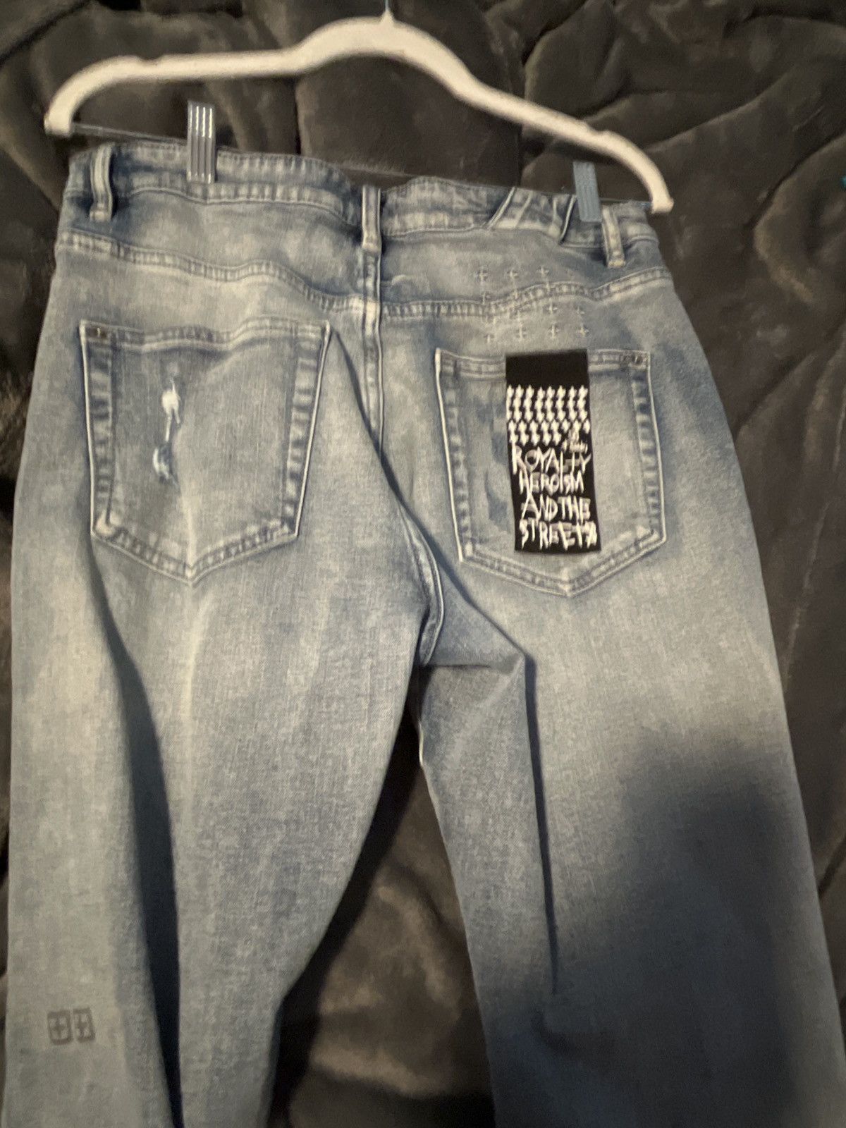 Ksubi Chitch Punk Thrashed jeans Size US 32 / EU 48 - 4 Thumbnail