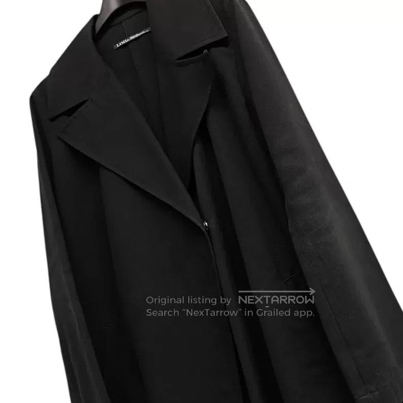 Yohji Yamamoto Yohji Yamamoto LIMI feu yohji Yamamoto single button coat Size US S / EU 44-46 / 1 - 5 Thumbnail