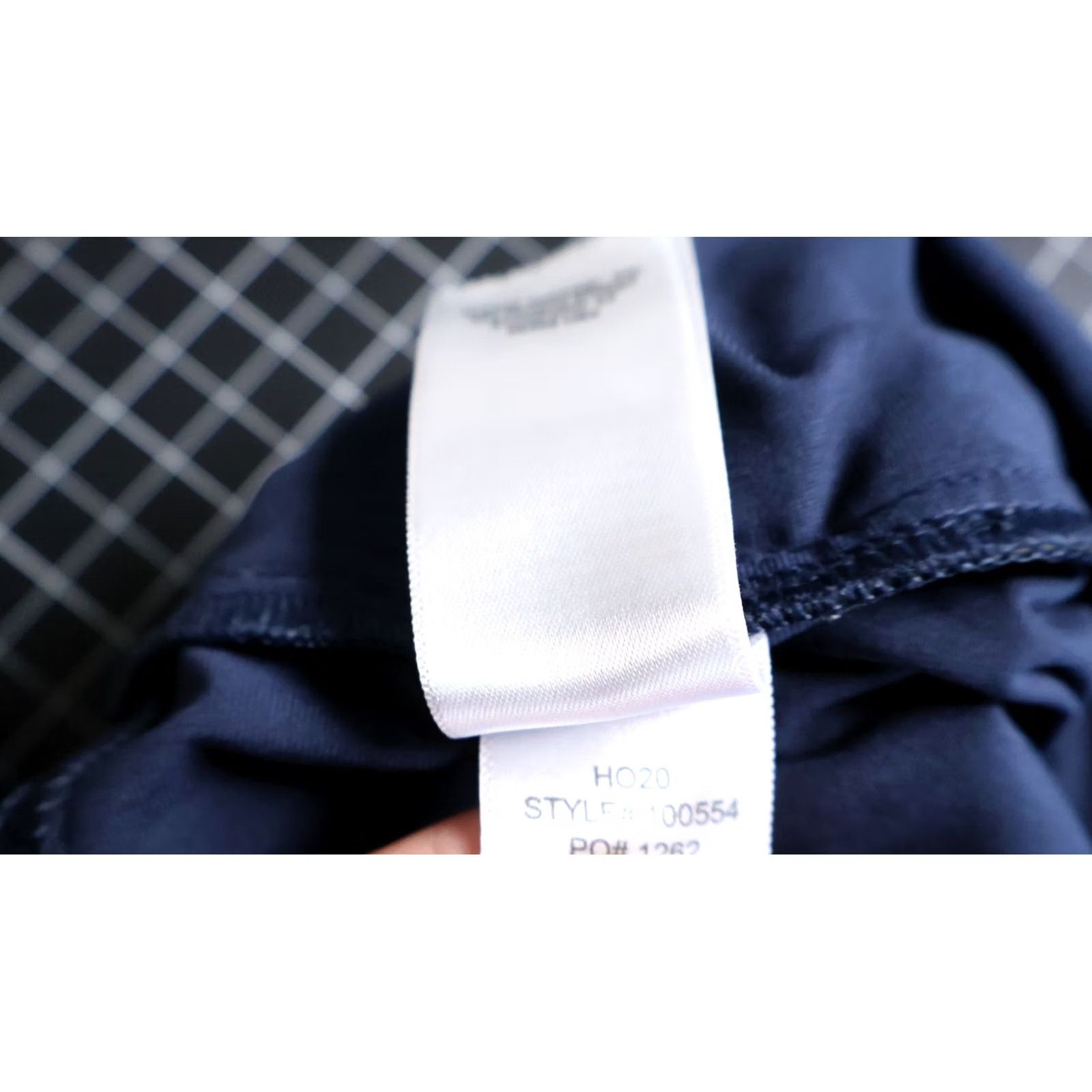 Rhone Rhone Commuter Pants Men 35 x 27 Dark Blue Lightweight Polyester 5 Pocket Chino Flat Front Zip Fly Tapered Casual Regular Inseam 27 Size US 35 - 5 Thumbnail