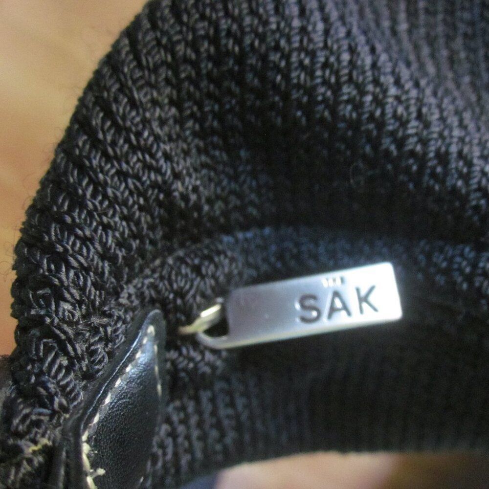 Other The Sak Black Knit Zip Top Shoulder Bag 9 X 11 Size ONE SIZE - 7 Thumbnail