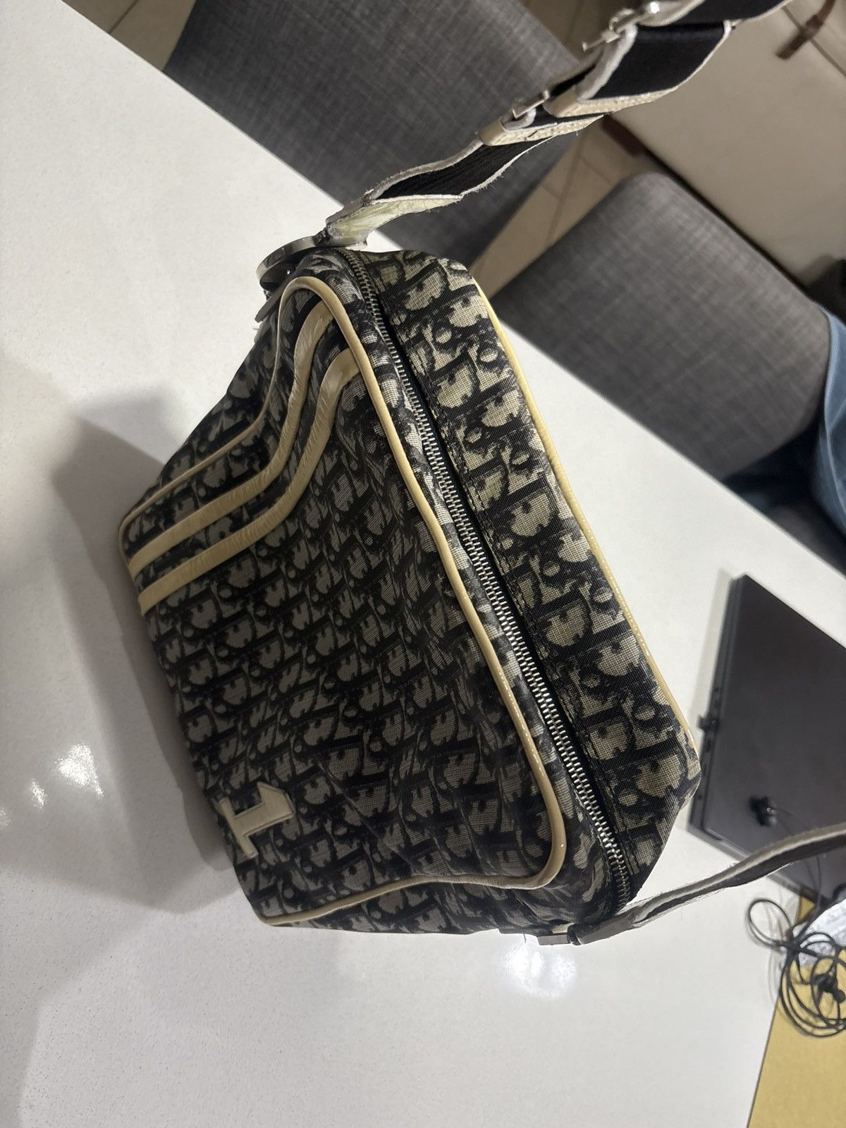 Dior Dior Vintage Dior Monogram Number Crossbody Bag Size ONE SIZE - 2 Thumbnail