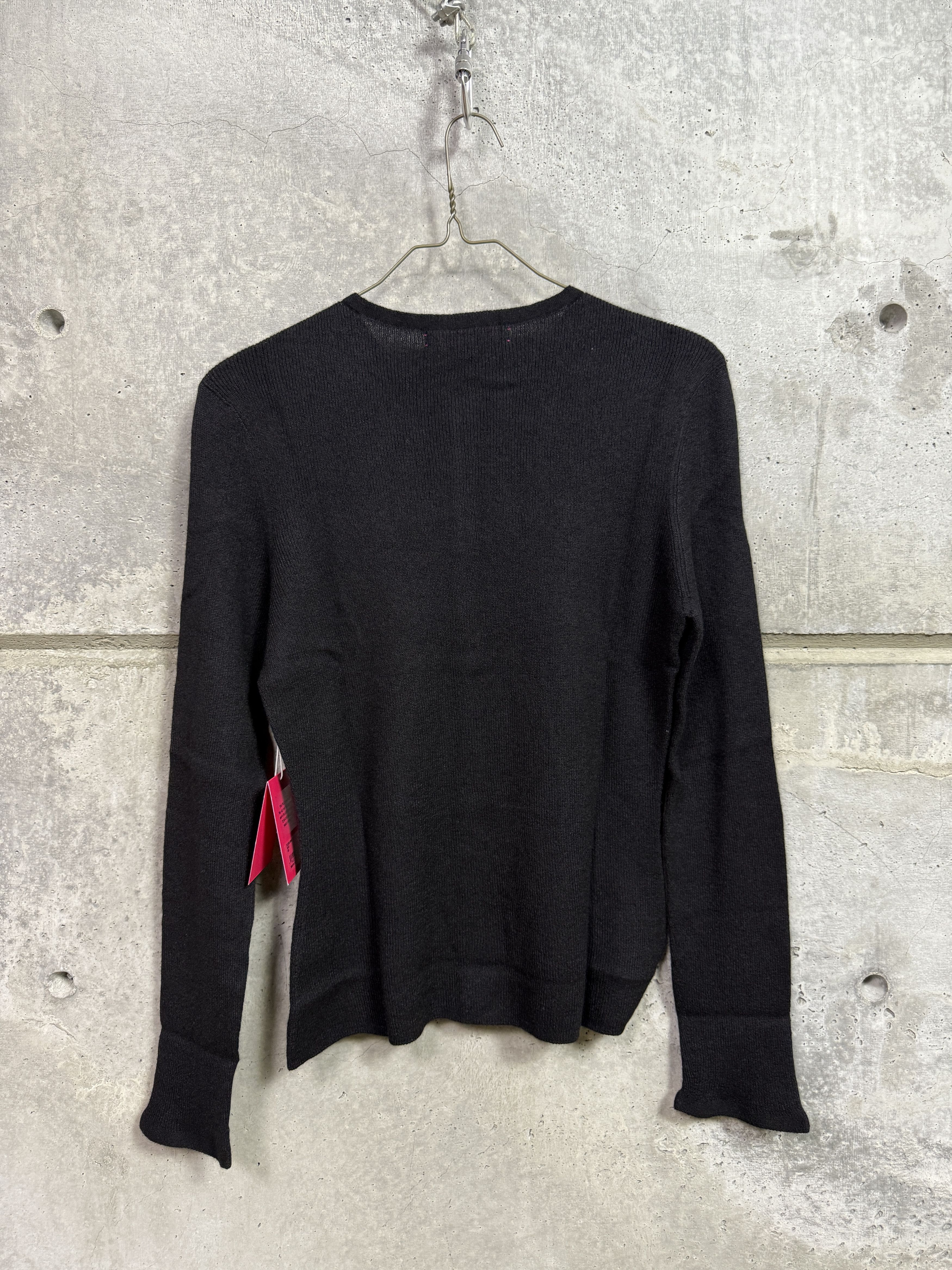 The Elder Statesman $1250 The Elder Statesman Black Delicash Cardigan Size L / US 10 / IT 46 - 9 Thumbnail