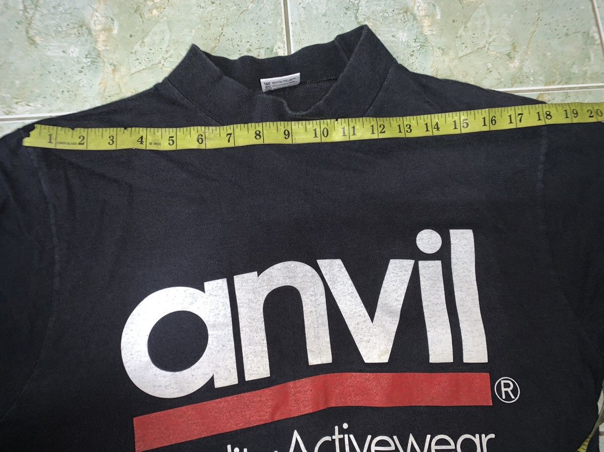 Vintage RARE!!!Vintage ANVIL Big Logo Long Sleeve Size US M / EU 48-50 / 2 - 11 Thumbnail