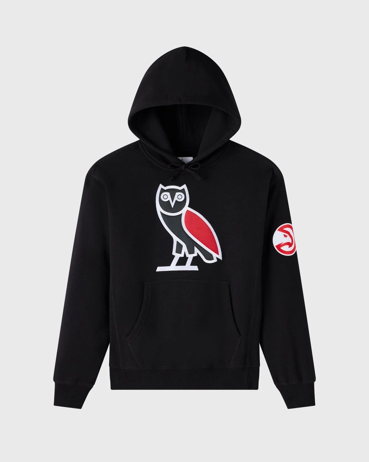 October’s Very Own X NBA コラボ HOODIE NBA × Octobers Very Own OVO X Hawks NBA Teams Black OG Owl