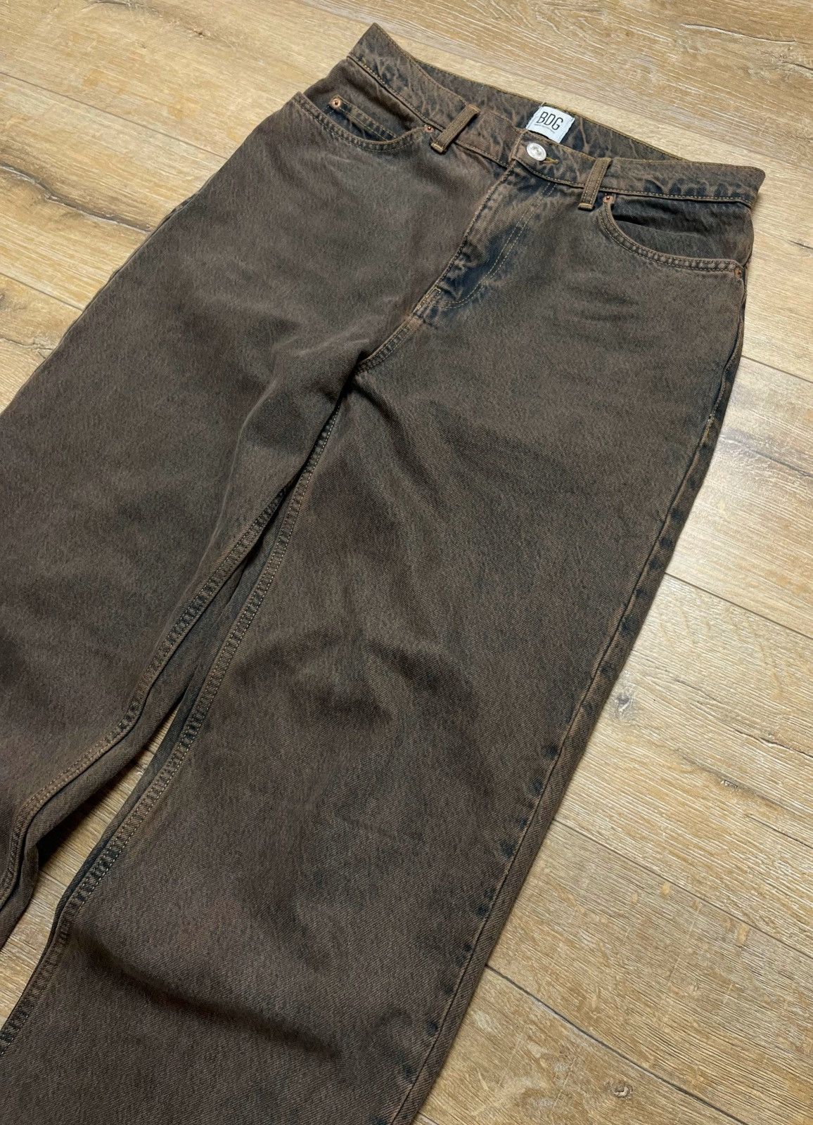 Hysteric Glamour VTG BALENCIAGA X RICK OWENS STYLE BAGGY FADED JEANS 90S Size US 30 / EU 46 - 3 Thumbnail