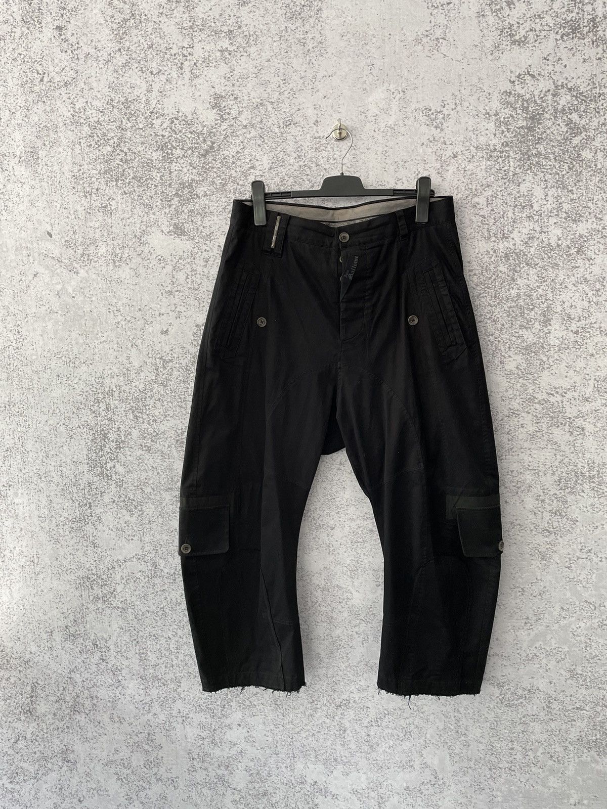 John Galliano Black Vintage John Galliano Pants Size US 34 / EU 50 - 1 Thumbnail