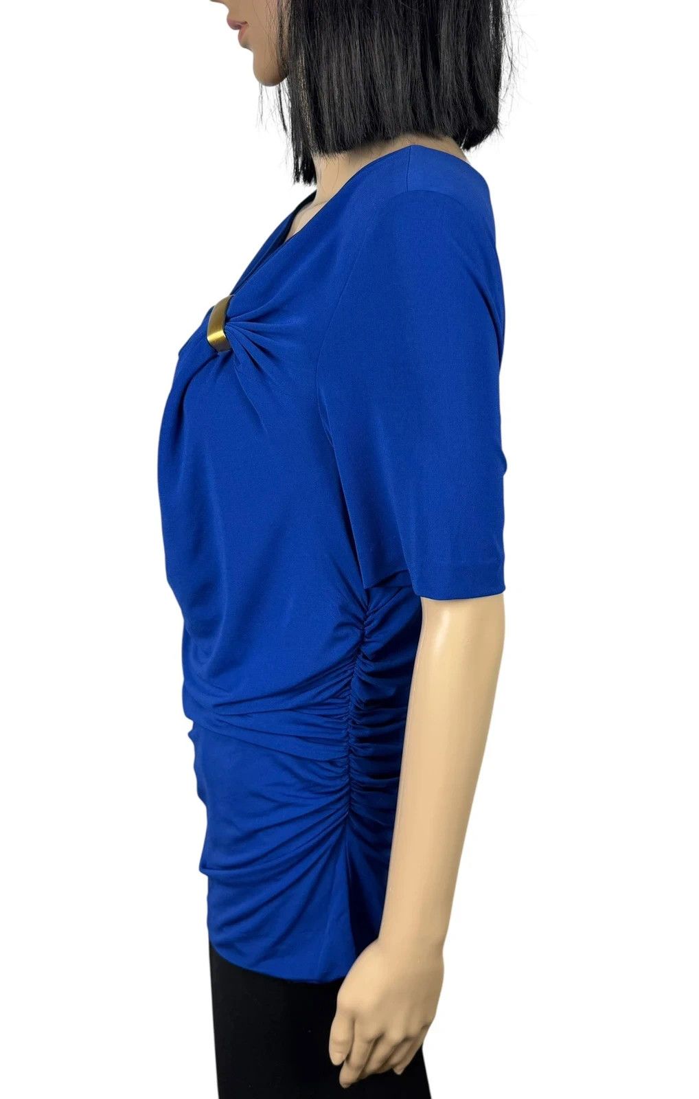 Escada Escada Draped Blouse Viscose size M Size M / US 6-8 / IT 42-44 - 5 Thumbnail
