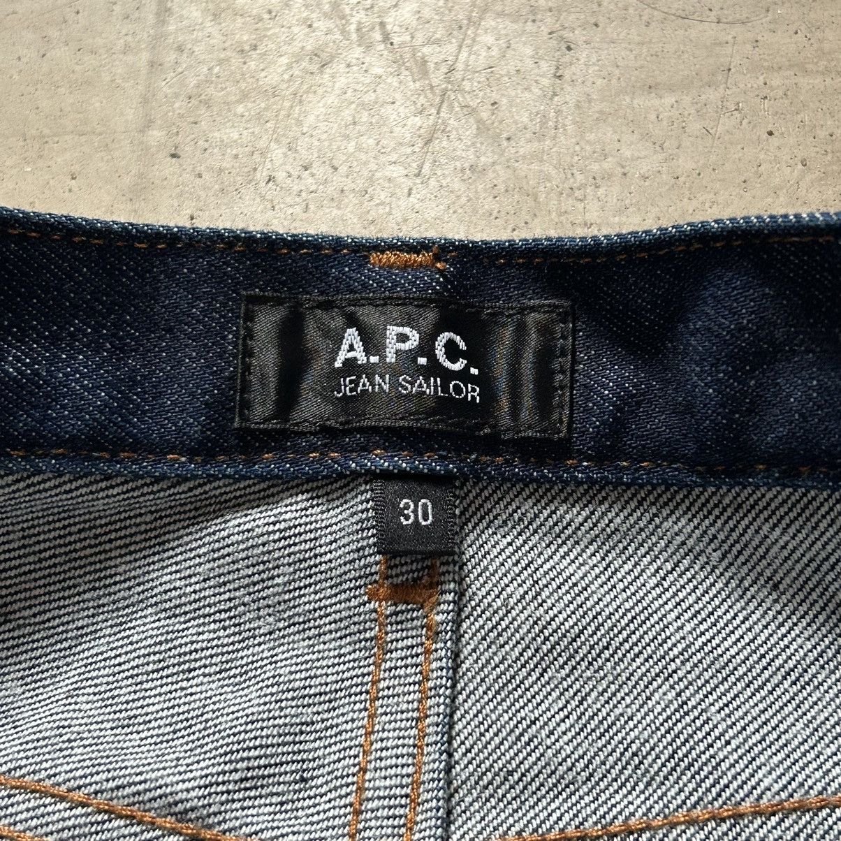A.P.C. Blue Sailor Jean Wash APC Jeans Size US 30 / EU 46 - 3 Thumbnail
