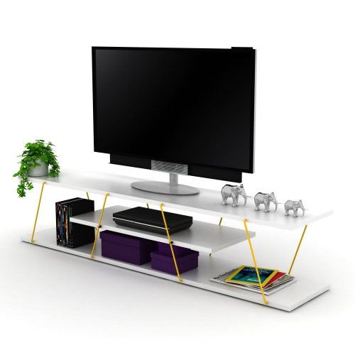 Designer × Homemade FurnisHome Store Tars Mid Century Modern Tv Stand 4 Shelves Size US L / EU 52-54 / 3 - 7 Thumbnail