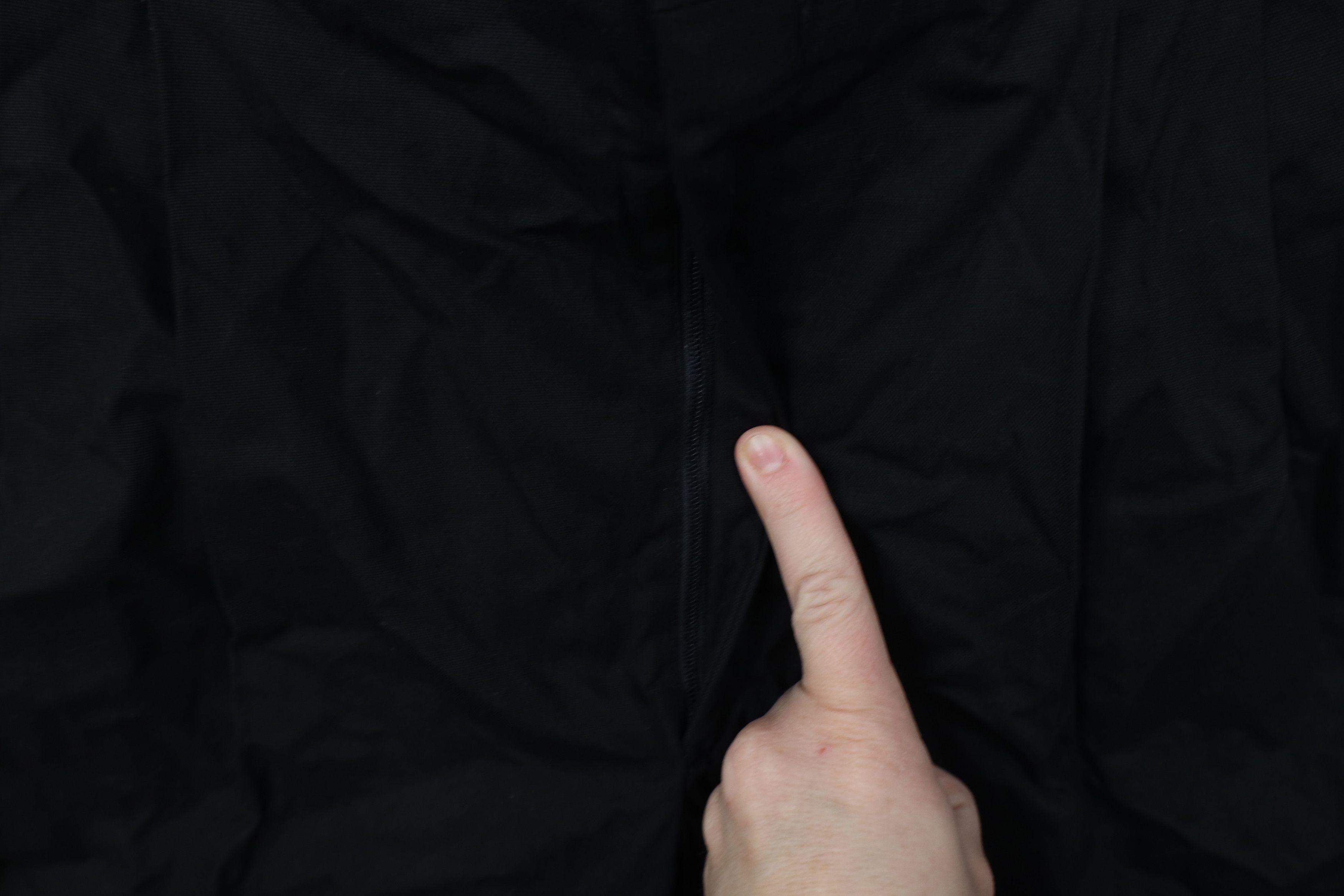 Vintage Vintage 70s Streetwear Canvas Wide Leg Chino Pants Black USA Size US 36 / EU 52 - 5 Thumbnail
