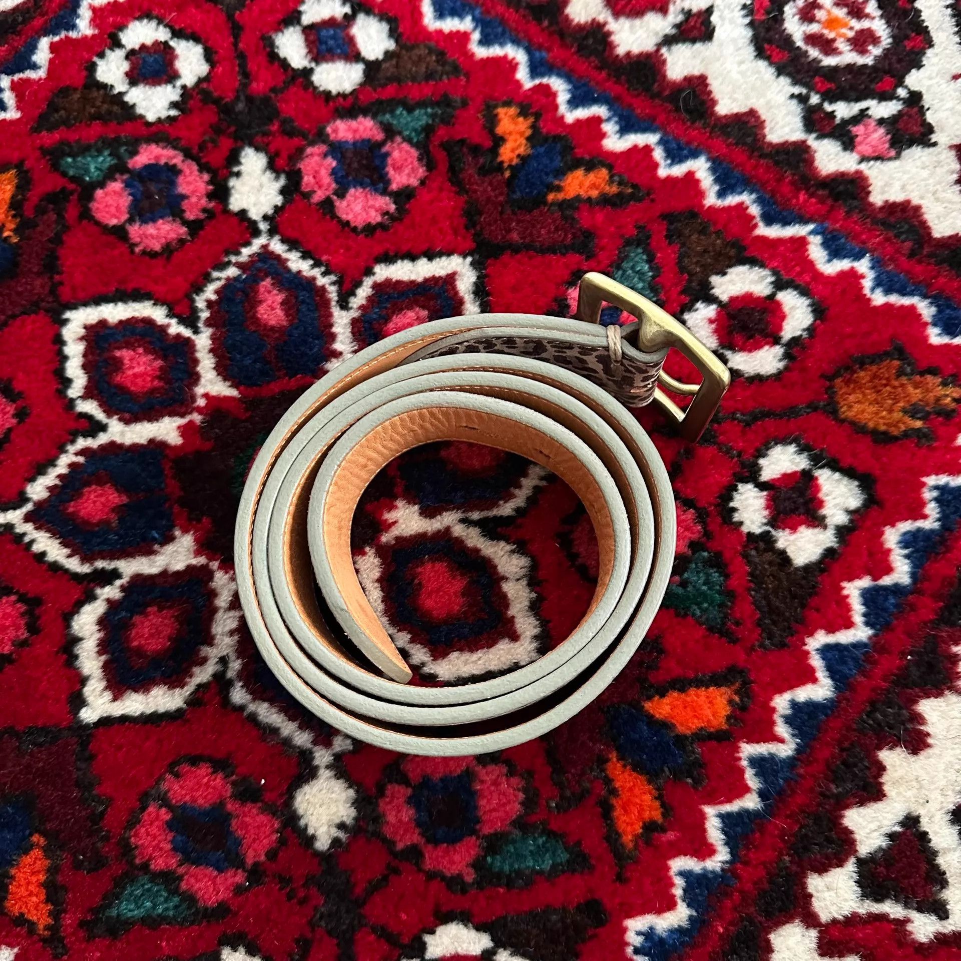Visvim visvim 17ss leopard belt 36 Size 36 - 2 Thumbnail