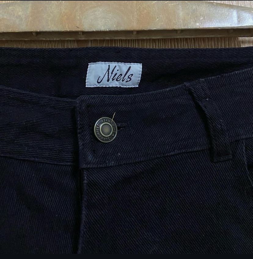 If Six Was Nine × Le Grande Bleu (L.G.B.) Vtg Punk Y2k Pant Size US 28 / EU 44 - 3 Thumbnail